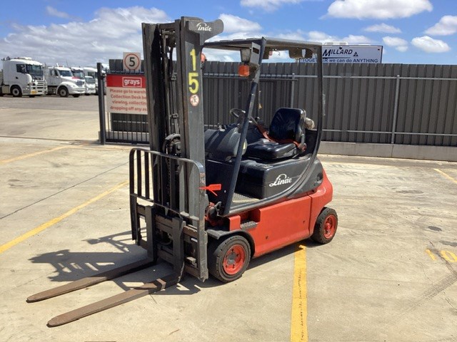 Linde E16P Counterbalance Forklift