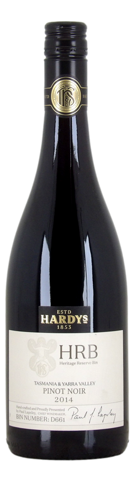 Hardys HRB (Tasmania and Yarra Valley) Pinot Noir 2014 (1x 750mL)