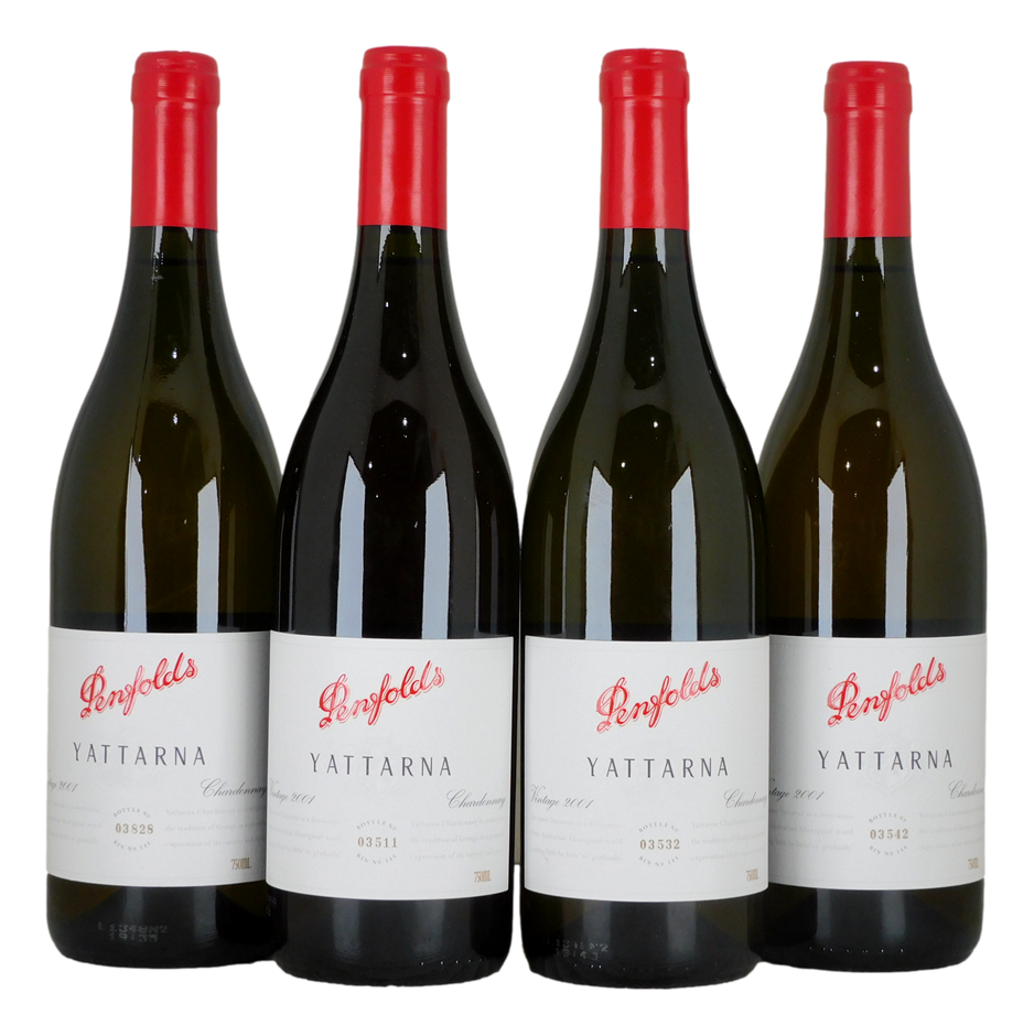 Penfolds `Yattarna` Chardonnay 2001 (4x 750mL) NSW / SA.