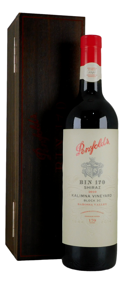 Penfolds Bin 170 Shiraz Block 3C 2010 (1x 750mL)