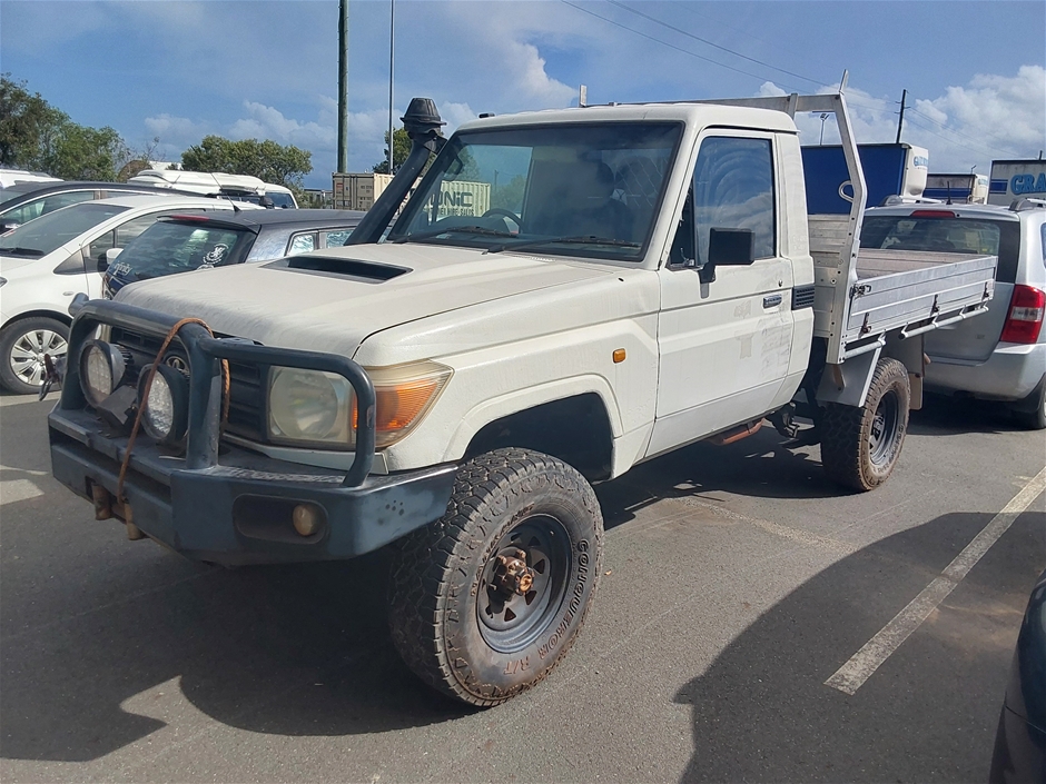 2008 Toyota Landcruiser Workmate VDJ79R Turbo Diesel Manual Cab Chassis