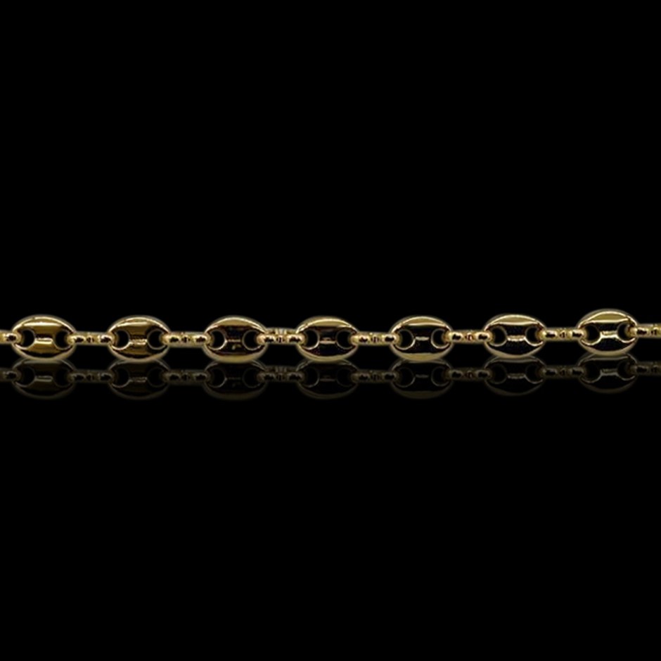 Stunning 18ct Heavy Yellow Gold Plated Children's Maritime Bracelet
