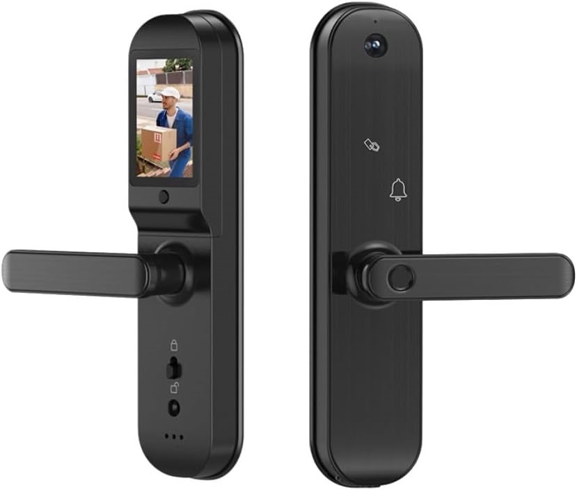 KOGAN SmarterHome™ Wi-Fi Fingerprint Video Smart Lock with Monitor. Buyers