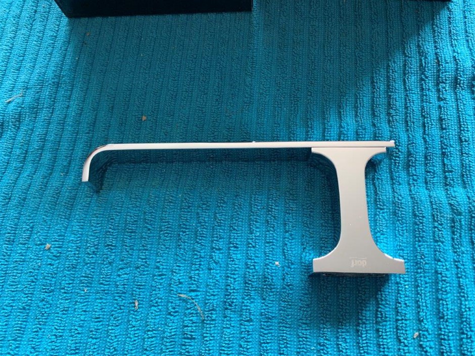 New in Box Dorf Jovian Toilet Roll Holders, Chrome - Quantity 2