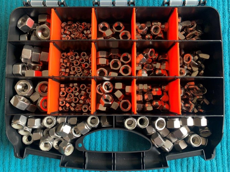 Quality Small Size Carry Case with SS Nuts, Nyloc Nuts