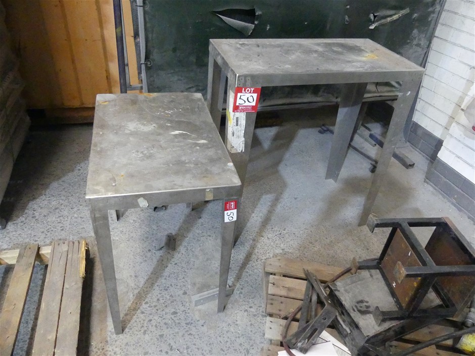 Stainless Steel Tables (Assorted)