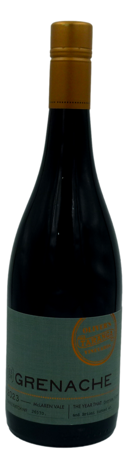 Olivers Taranga Grenache 2023 (6x 750mL), McLaren Vale