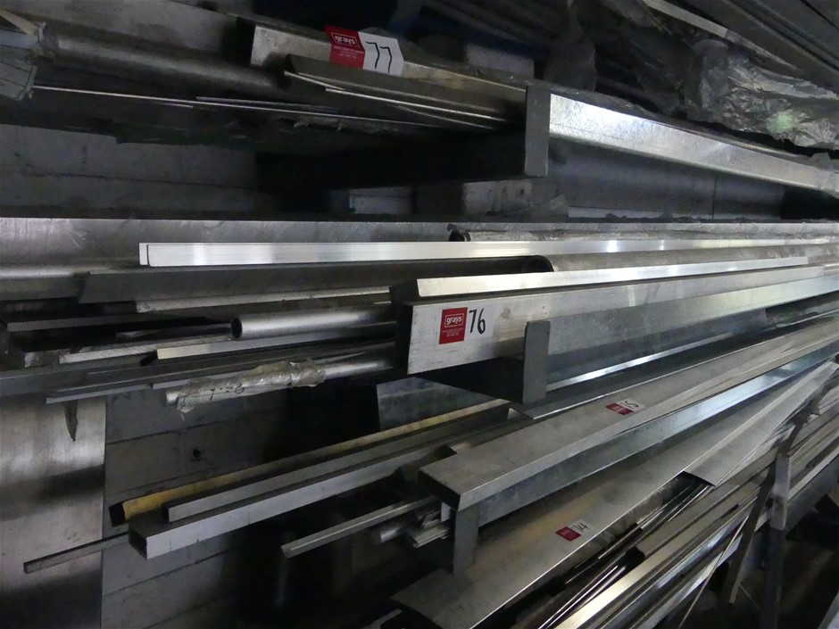 Aluminium Store Stock (Unused 1 x Shelf)