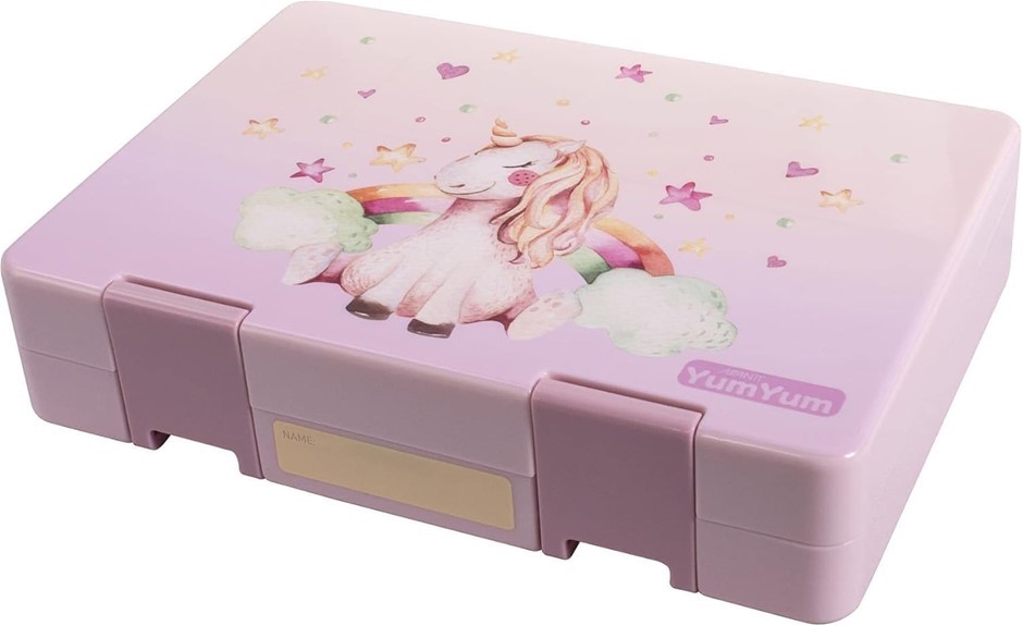 AVANTI YumYum Bento/Lunch Box, Unicorn Dreaming