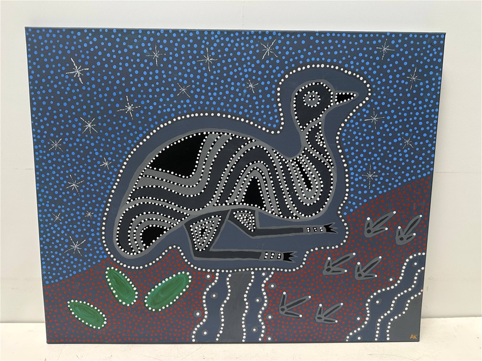 Indigenous  Canvas Painting