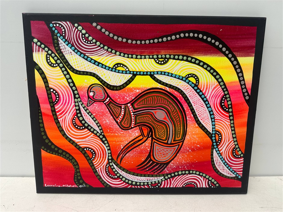 Indigenous Canvas Painting