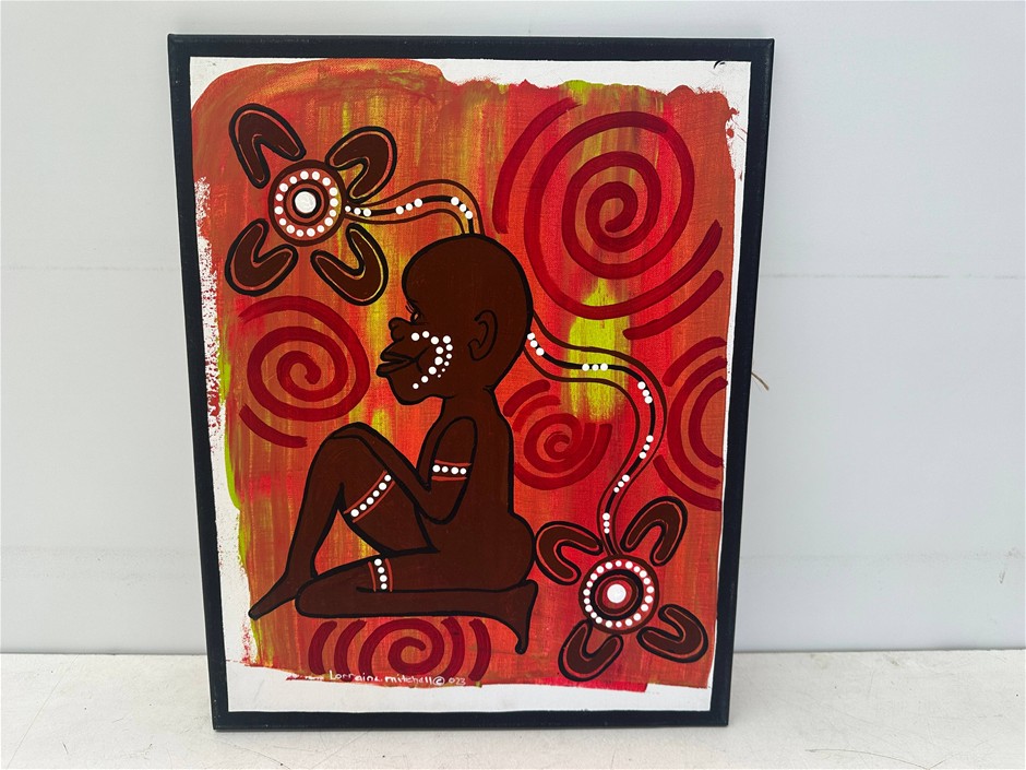 Indigenous  Canvas Painting