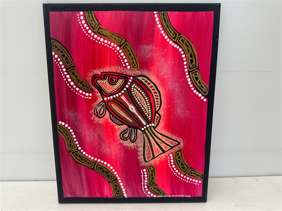 Indigenous Canvas Painting