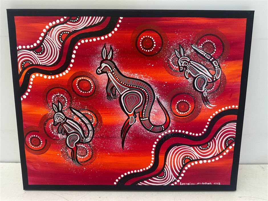 Indigenous  Canvas Painting