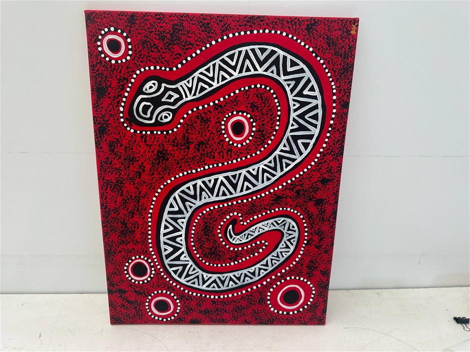 Indigenous  Canvas Painting