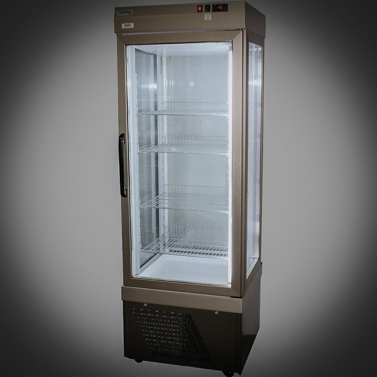 Tekna 550Lt Cake Square Glass Display Fridge