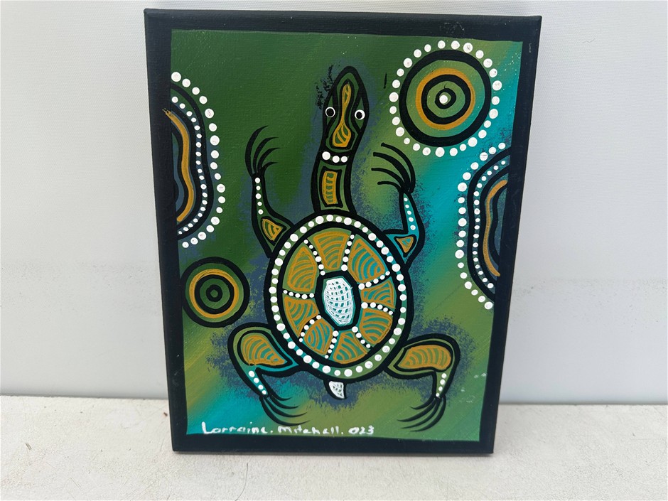 Indigenous Canvas Painting