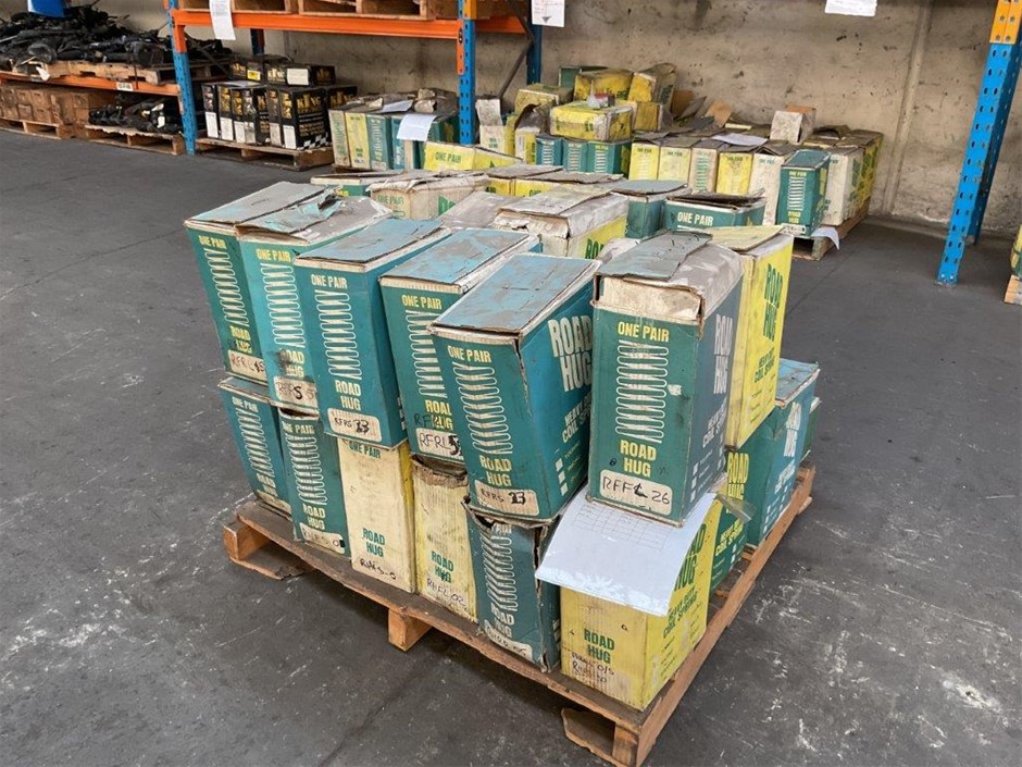 Pallet of Roadhug, King Springs & Formula Coils