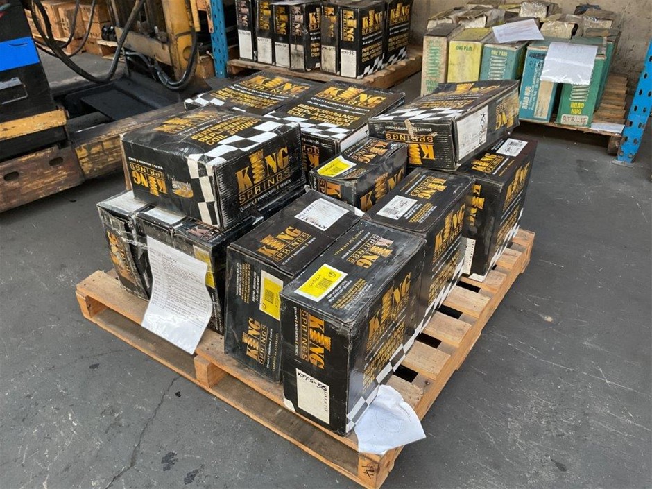Pallet of King Springs Brand Coils
