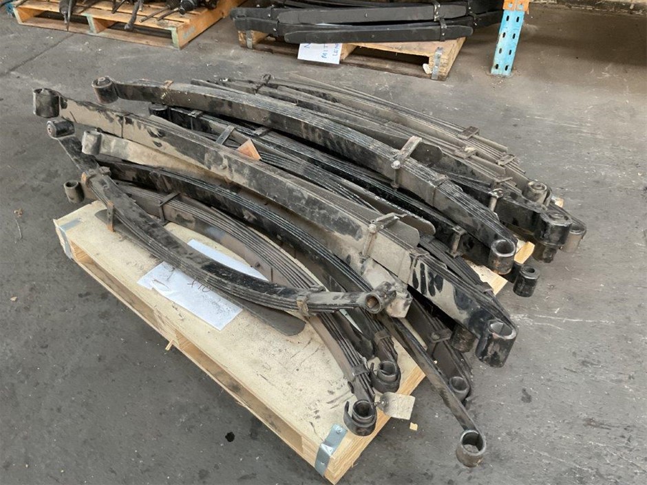 Pallet of Mixed Leaf Springs