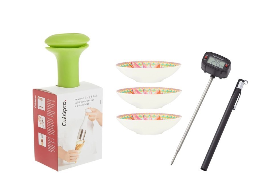 KITCHEN BUNDLE Consists of: 1 x CUISIPRO Scoop and Stack - Green, 3 x  MAXW