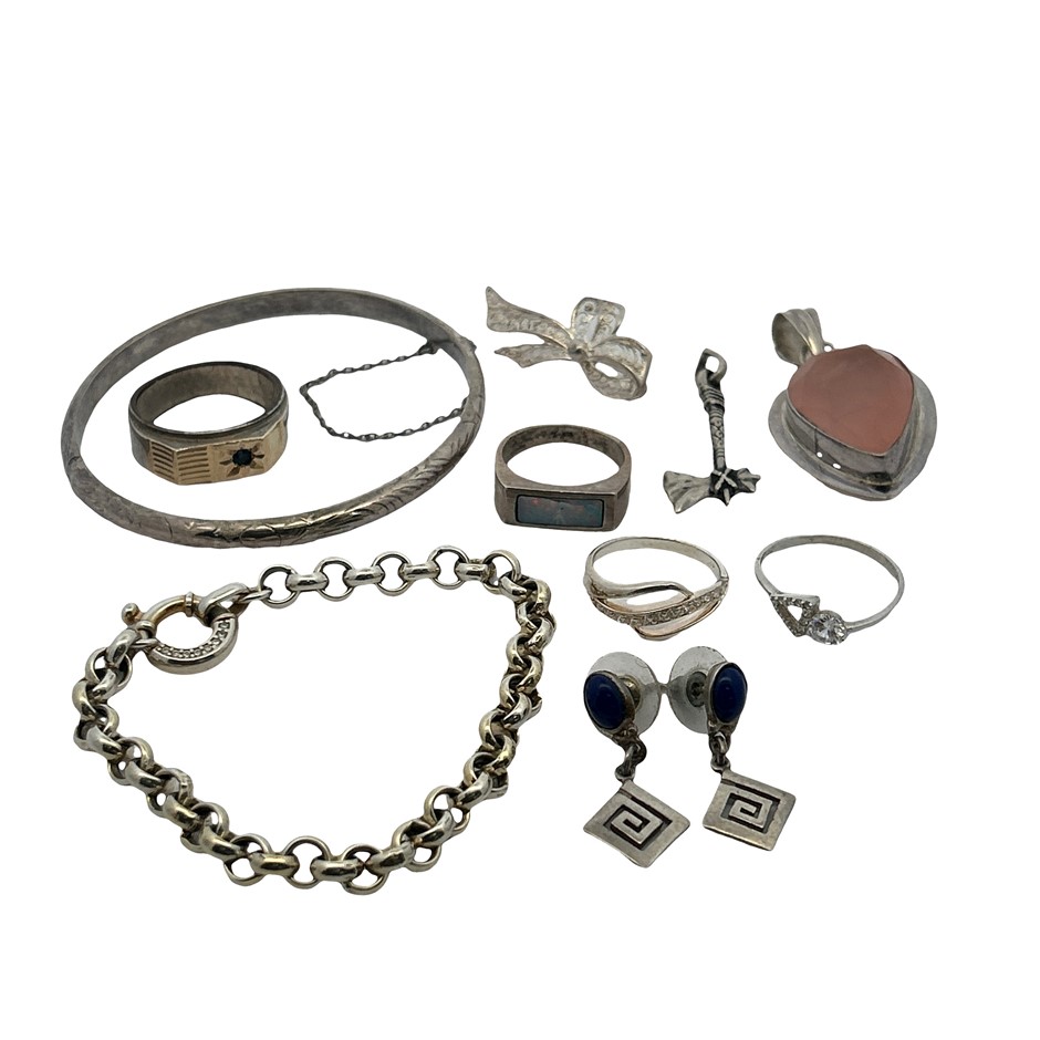 Various Sterling Silver Jewellery