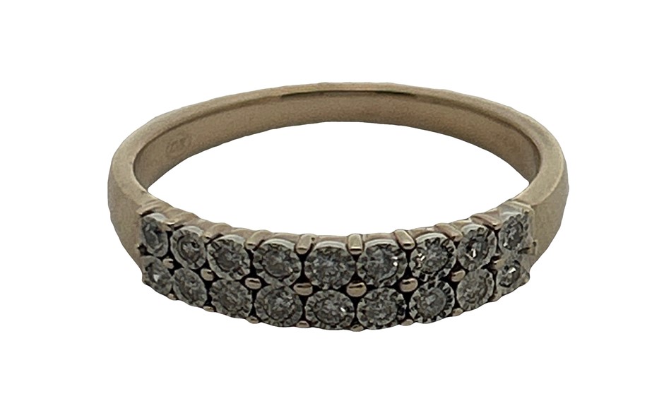 9ct Yellow Gold 0 10ct Diamond Ring