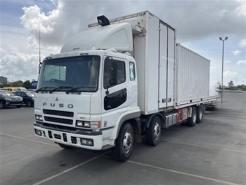 2010 Mitsubishi Fuso Truck & 2021 Homemade Food Trailer