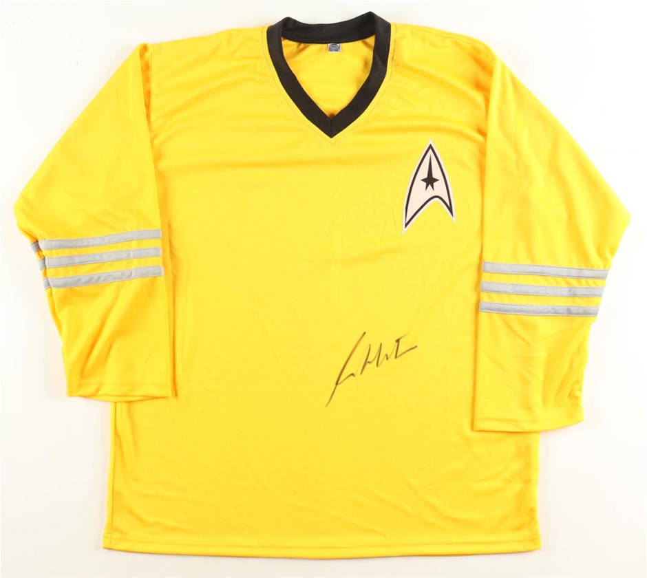 WILLIAM SHATNER SIGNED STAR TREK TUNIC