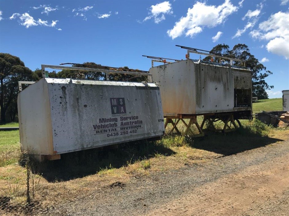 Truck Mountable Service Tanks x 2