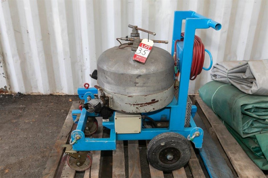 TAM Mobile Electric Oil Filter & Draining Unit with Lifting Frame