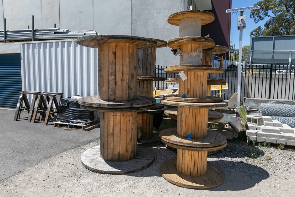 Timber Cable Reel Drums