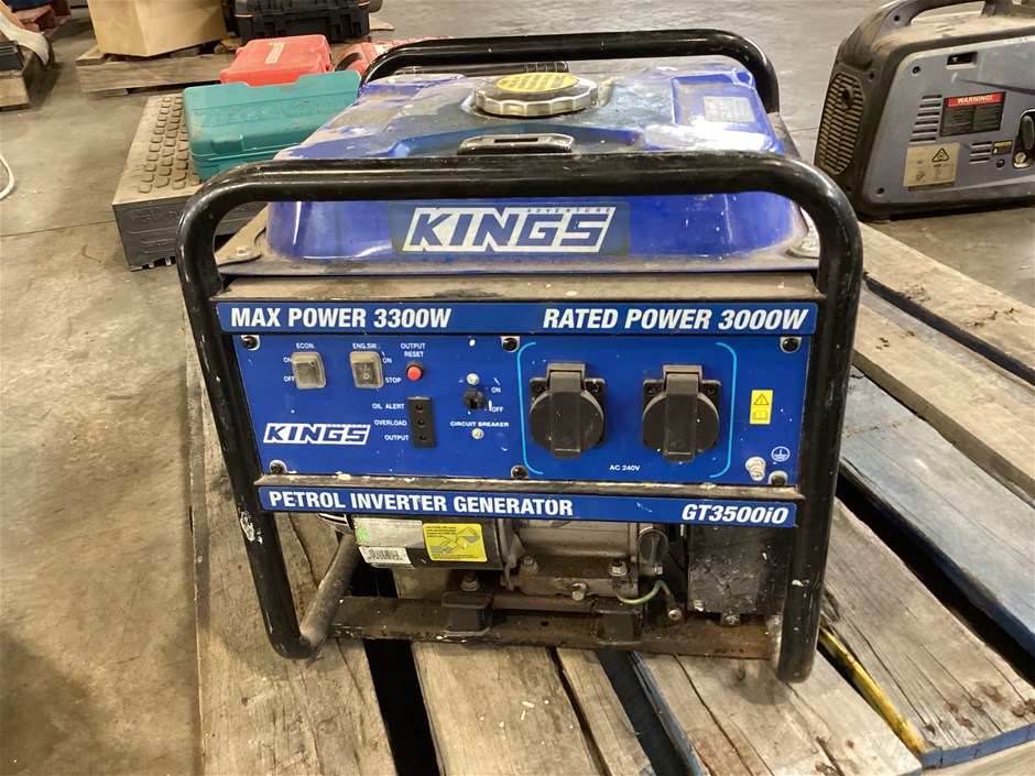 <p>Adventure Kings GT3500i0 Generator</p>