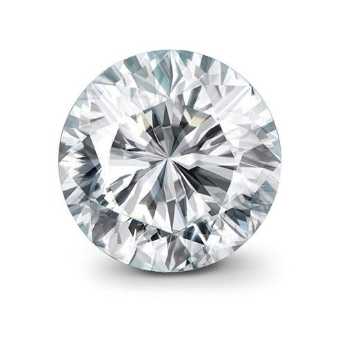 1.01 Carats Brilliant Polish Round  Cut White Diamond CVD-Not Certified