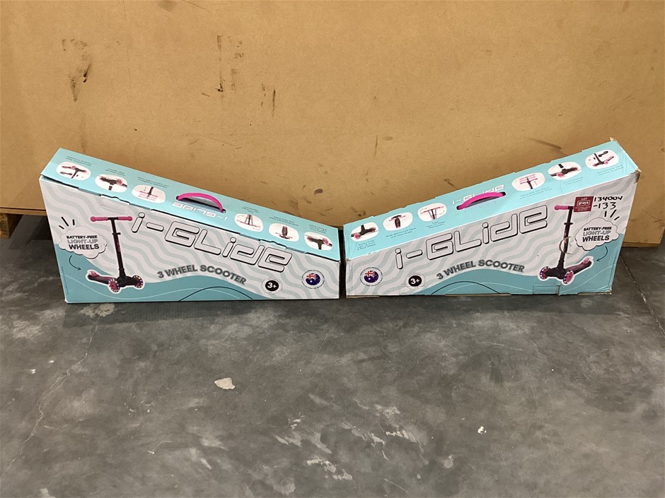 I-Glide 3 Wheel ScooterI-Glide Battery Free Light Up x 2