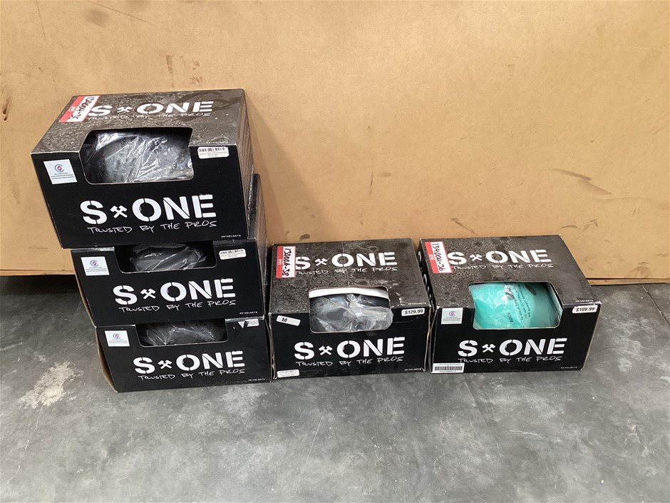 Assorted Lifer Helmets x 5