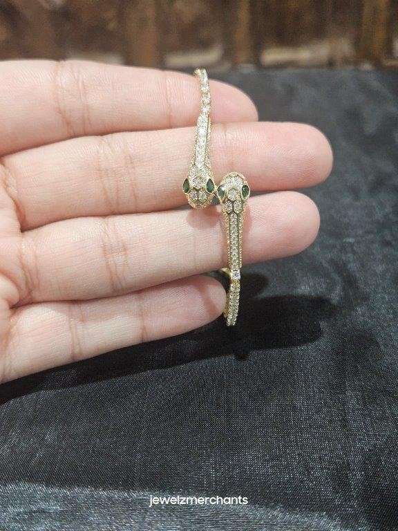 18k Yellow Gold Filled Tennis Bracelet Stamped(18K)17.5cm-Quality Guarantee