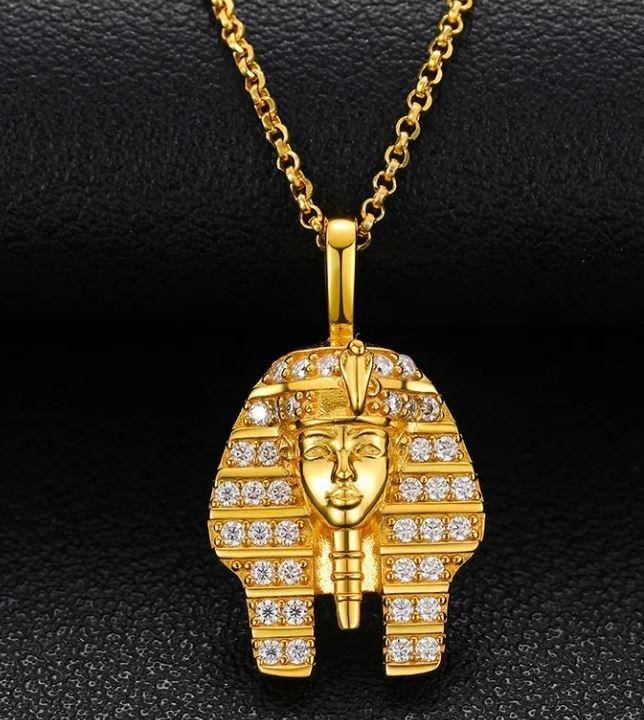 GRA Moissanite VVS1 Necklace-18k Real Gold-S925