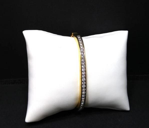 18KGF/Italy Stamped Yellow Gold Filled Bangle -60MM