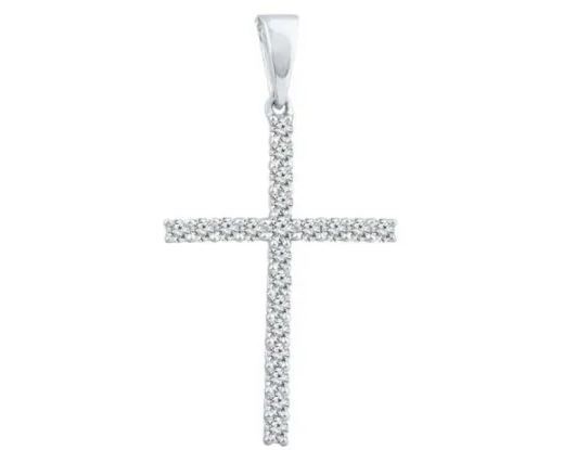 9K WHITE GOLD 0.25CT HI I1 DIAMOND RING