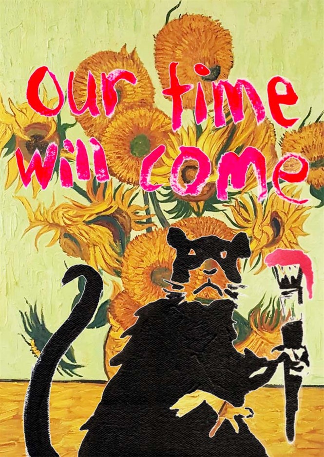 Death NYC Ltd Ed. Signed Graffiti Pop Art Print