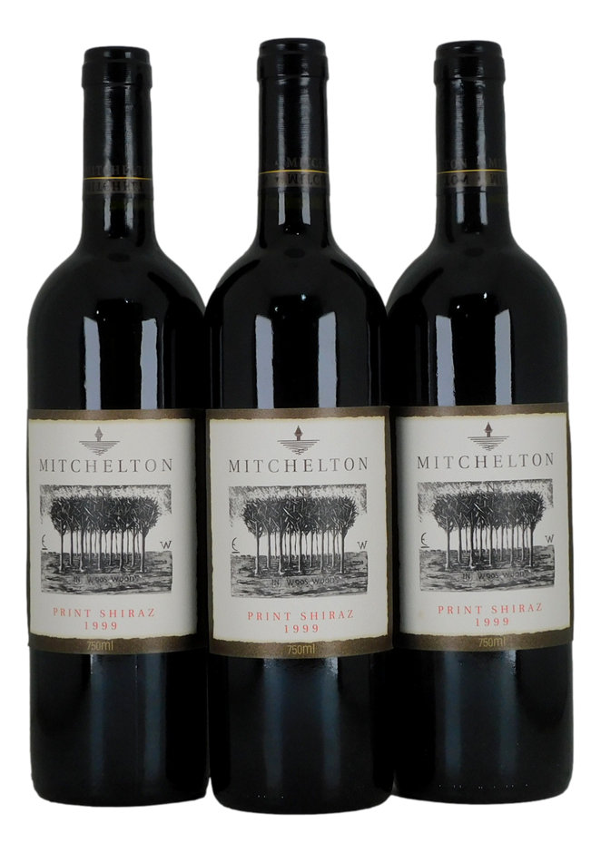 Mitchelton Print Shiraz 1999 (3x 750mL),