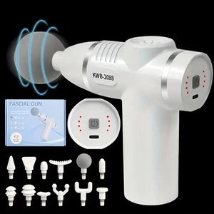 Deep Tissue Percussion Massage Gun LCD 8-Heads Muscle Vibration Therapy