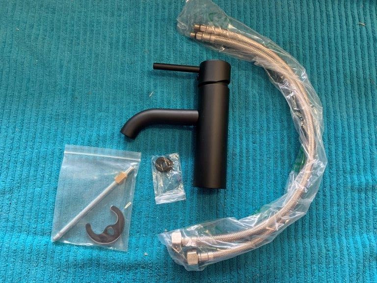 New in Box Multitude Basin Mixer, Matte Black - Quantity 1