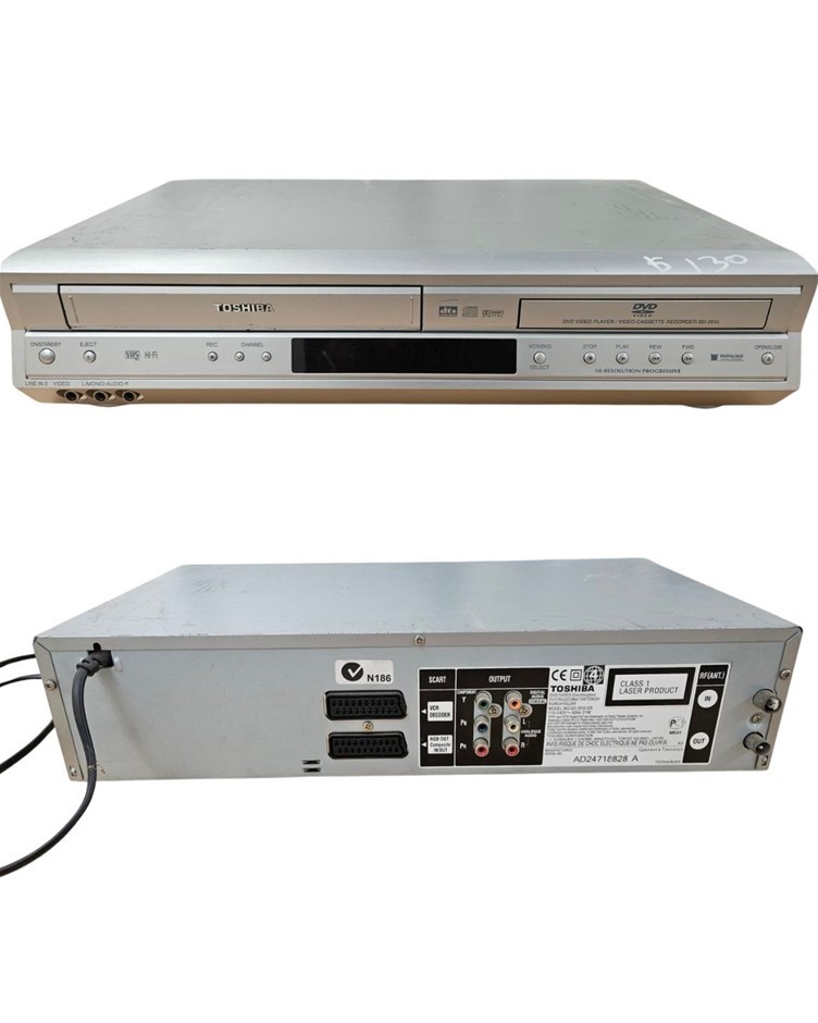 TOSHIBA DVD/VIDEO Combination Player SD-25VLSR NB: Used, Powers on, No Furt