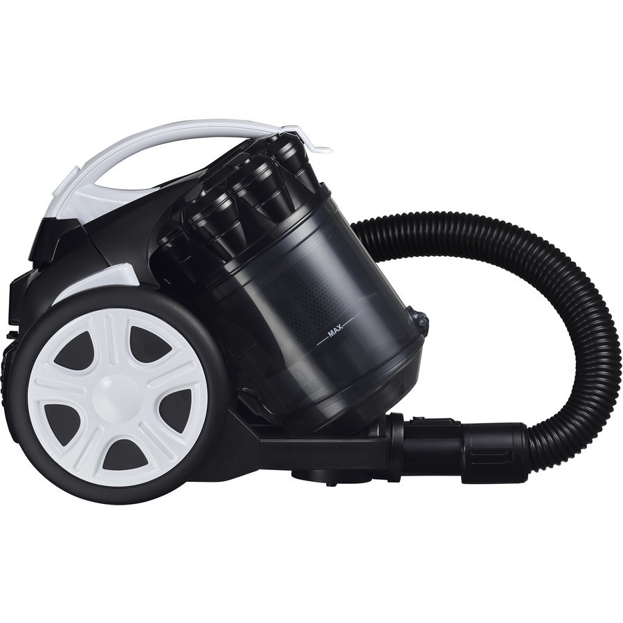 CONTEMPO Bagless Vacuum Cleaner Blk + White NB: Used