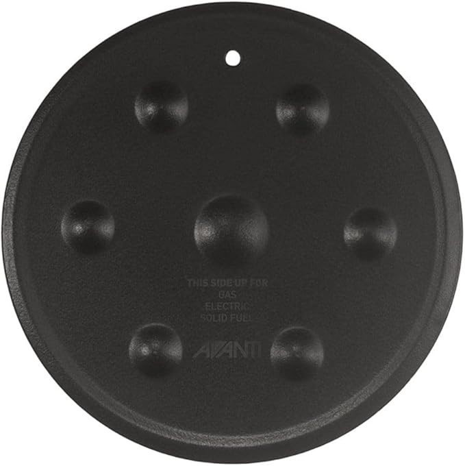 Avanti Simmer Chef Heat Diffuser, 20 cm Diameter, Black