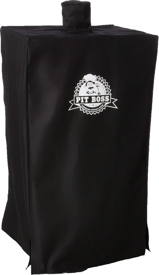 PIT BOSS Vertical Electric Smoker Cover, 3 Series, Black 10 Inch.