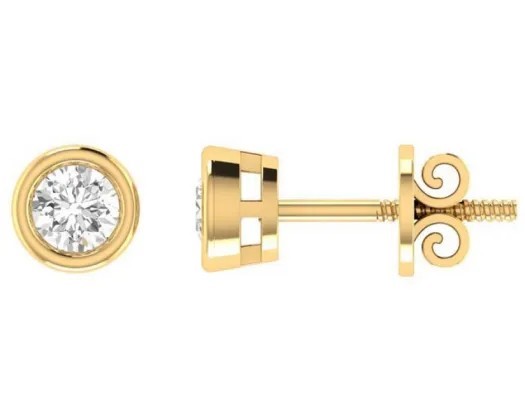 9K WHITE GOLD 0.50CT HI I1 OVAL DIAMOND RING