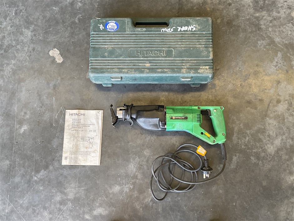 Hitachi CR 12V Saber Saw